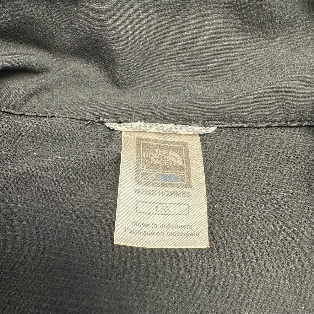 The North Face Black Mens L Flight Series‎ Full Zip Jacket vented windbreaker